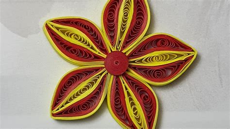 Quilling Flower Paper Quilling Flower Paper Craft Flower Easy