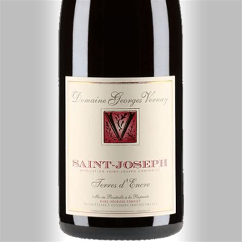 SAINT JOSEPH ROUGE TERRES D ENCRE 2018 ROUGE DOMAINE GEORGES VERNAY