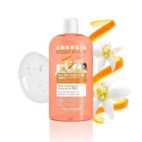 Gel Douche Energie Fruit Ma Douche Soin Fleur D Oranger