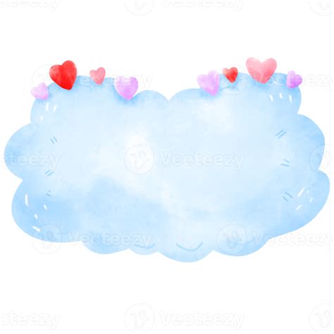 Watercolor Cute Cloud 13519883 Png