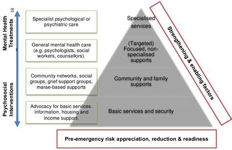 Tiered Model Of Psychosocial Interventions And Mental Health Treatments