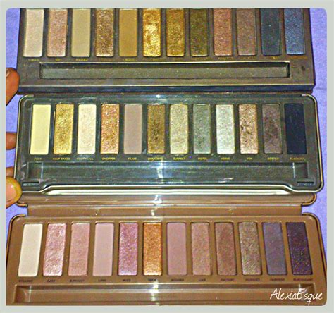 Naked 1 Vs Naked 2 Vs Naked 3 Urban Decay Palette