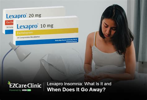 Lexapro Insomnia What Is It And When Does It Go Away Medvidi