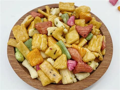 Delightful Semi Soft Japanese Rice Cracker Snacks Irresistible Taste