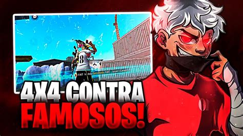 FREE FIRE AO VIVO X4 CONTRA INSCRITOS META 4K FINAL DO MES YouTube