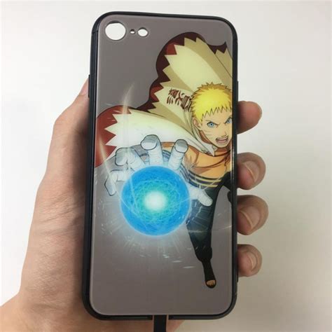 Anime Naruto Sasuke Led Phone Case For Iphone Anylol