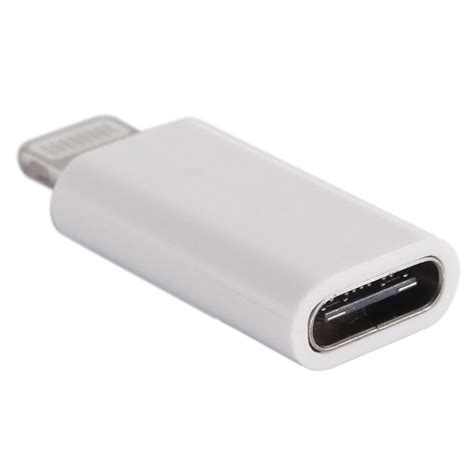 USB C Female To Lightning Male Adapter Data Transfer And Device