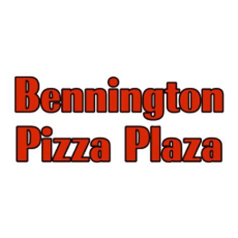 Order Bennington Pizza Plaza Bennington Vt Menu Delivery Menu