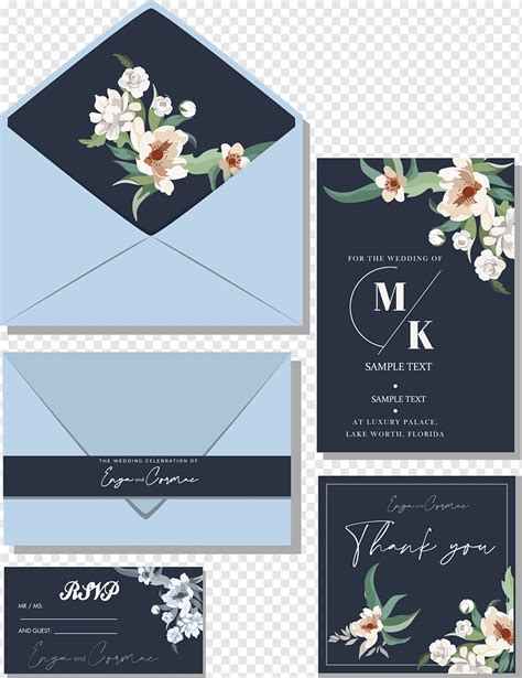 Fl Wedding Card Design Template