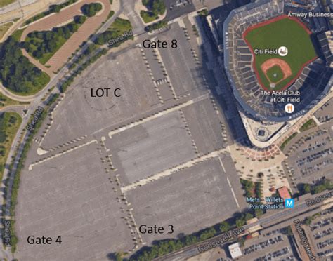 Football Stadium Parking Lot