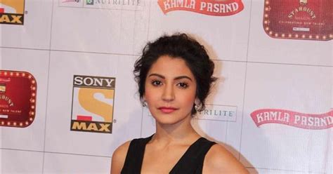 Anushka Sharma Hot Black Dress