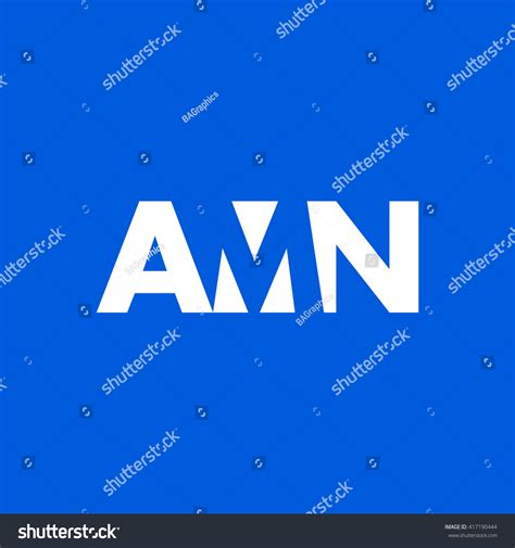 Amn Logo Vector Graphic Branding Letter Stock Vector (Royalty Free) 417190444 | Shutterstock