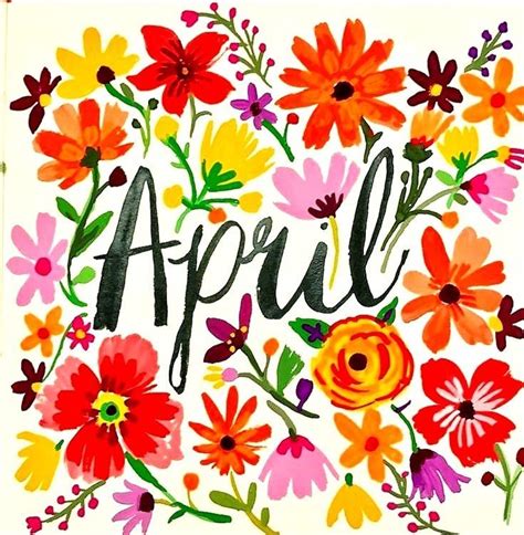 April Kalender Bulletjournal Calendar Bulletdiary Artofit