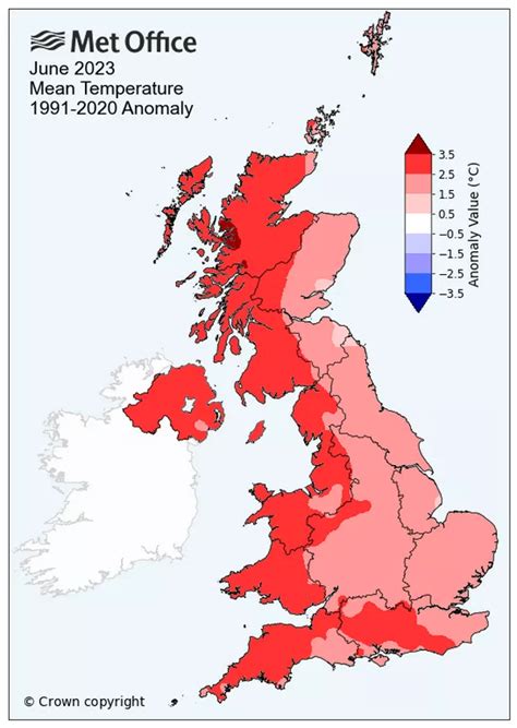 Met Office Climate Change Warning As Forecasters Confirm Hottest June