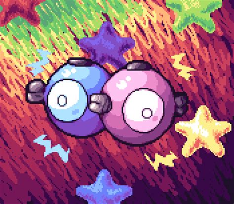 Iono's Magnemite : r/PixelArt