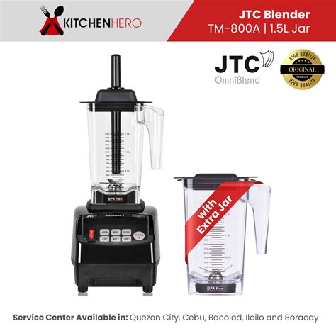 Jtc Tm A Omniblend V Heavy Duty Commercial Blender L With Extra