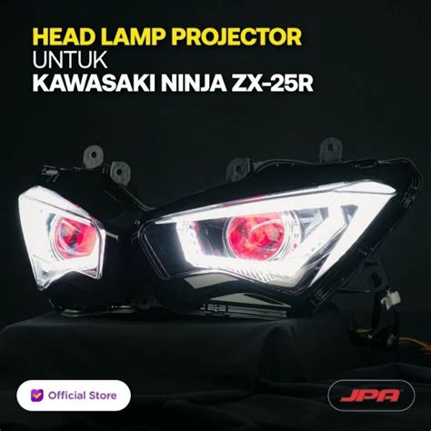 Jual Jpa Head Lamp Projector Projie Lampu Depan Kawasaki Ninja Zx R