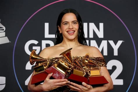 2022 Latin Grammys Rosalía Wins Latin Grammy For Album Of The Year For