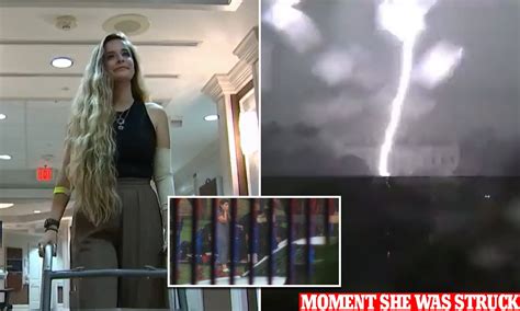 Woman Struck By Lightning