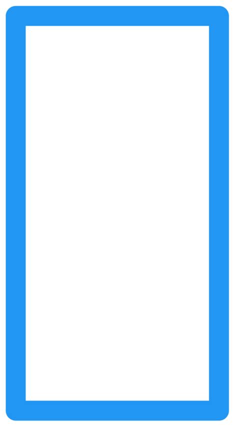 Bold Blank Border Or Frame 23419987 Png