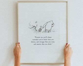 If There Ever Comes A Day Winnie The Pooh Quotes Classic Etsy