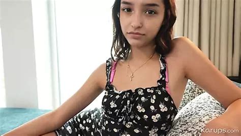 Tiny K Hot Brunette Teen Layla Jenner Gets Tangled Up With A Thick Dick Xhamster