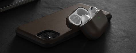 Nomad Unveils Leather Rugged Cases For Airpods Pro Mid Atlantic