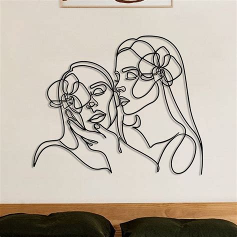 Artwork Lesbian Wall Art Etsy