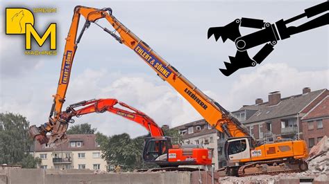 LIEBHERR R960 Demolition LONGFRONT HITACHI ZAXIS BAGGER ABBRUCH