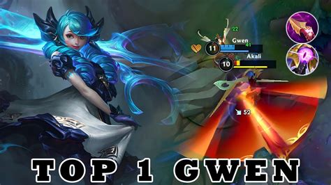 Wild Rift Gwen Gameplay Top 1 Gwen Gameplay Rank Master YouTube