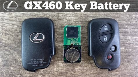 How To Replace A 2010 2020 Lexus GX460 Remote Key Fob Battery