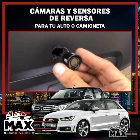 Cámaras y Sensores de Reversa para tu auto y camioneta Accesorios MAX