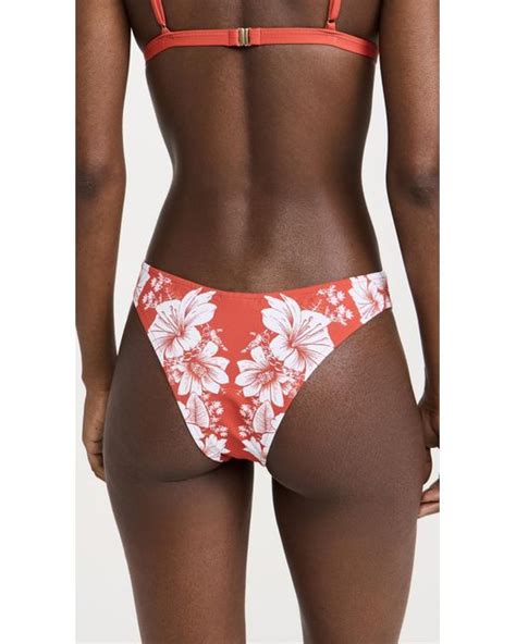 FARM Rio Far Rio Fora Chain Bikini Botto Fora Chain Red X Lyst