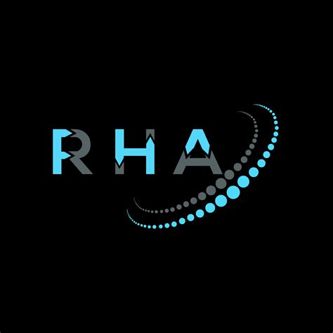 RHA letter logo creative design. RHA unique design. 26615789 Vector Art at Vecteezy