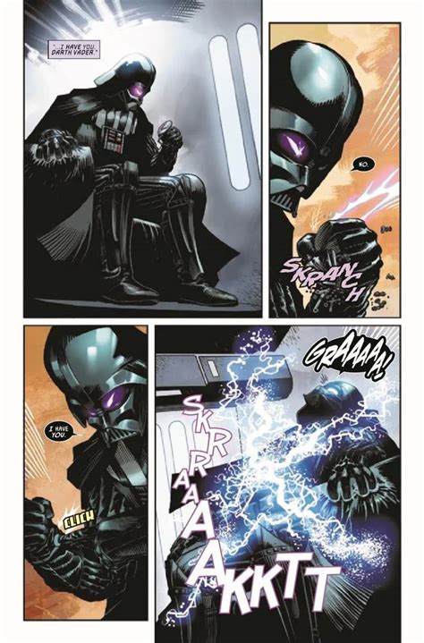 Comic Review The Dark Lord Of The Sith Takes On The Dark Droids