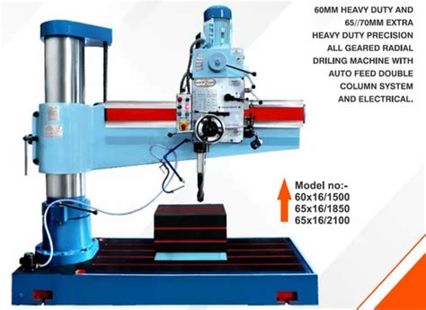 All Geared Radial Drilling Machine 75 Mm At Rs 1000000 Piece In