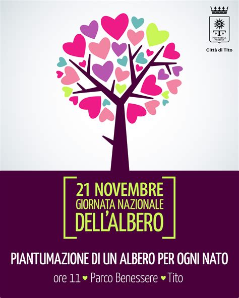 Giornata Nazionale Dellalbero Piantumazione Di Un Albero Per Ogni