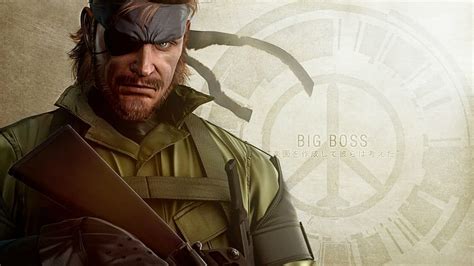 Metal Gear Solid Big Boss Big Boss Mgs Metal Gear Peace Walker Hd