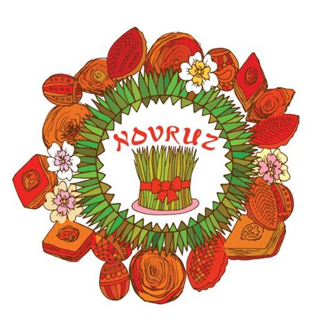 Nowruz Drawings Illustrations, Royalty-Free Vector Graphics & Clip Art ...