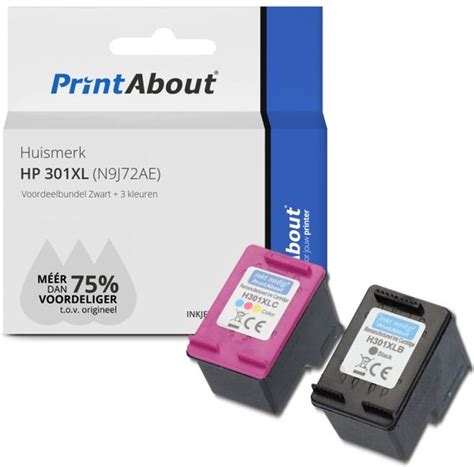 Printabout Inktcartridge Alternatief Voor De Hp Xl Zwart