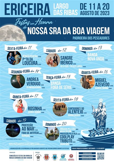 Festas Em Honra De Nossa Senhora Da Boa Viagem Ericeira