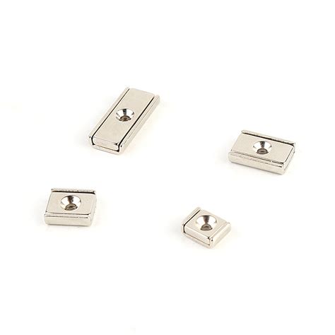 Strong Channel Magnet Rectangular Mounting Magnets With Countersunk