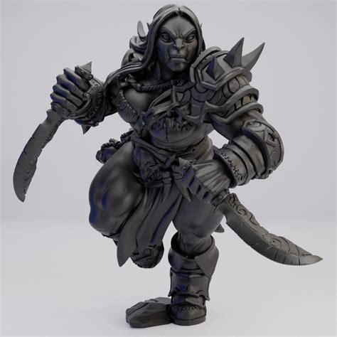 Hot Goblin Blackcrag Orc E Alt