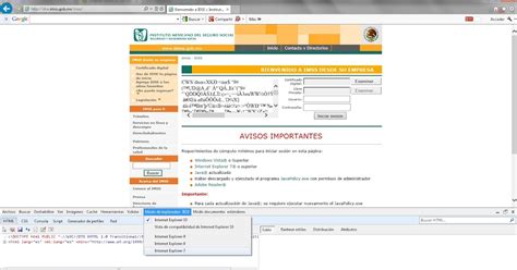 Imss Ayuda Entrar Al Idse Con Internet Explorer