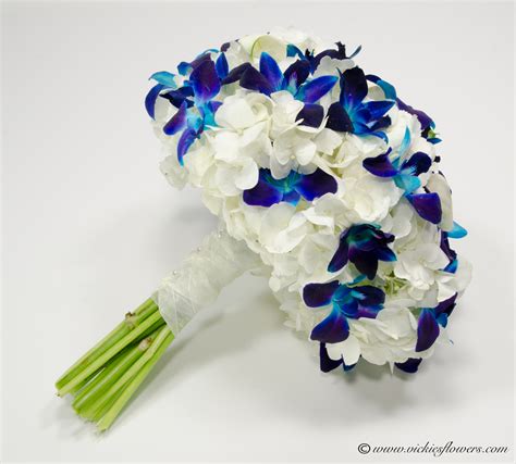 Blue Orchid Wedding Centerpieces