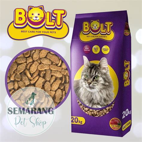 Jual Cat Food Bolt Tuna Ikan Kg Makanan Kucing Kering Kibble Murah Cp