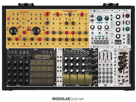 Sept 2016 modular session - Eurorack Modular System from clemdu on ModularGrid