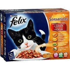 Aliment Pour Chat Sensation Viande Felix 12x100g Tous Les Produits