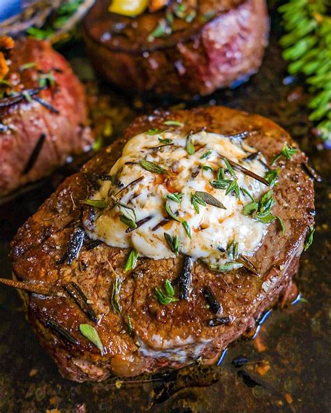 Bacon Garlic Herb Butter Filet Mignon Recipe Steak University