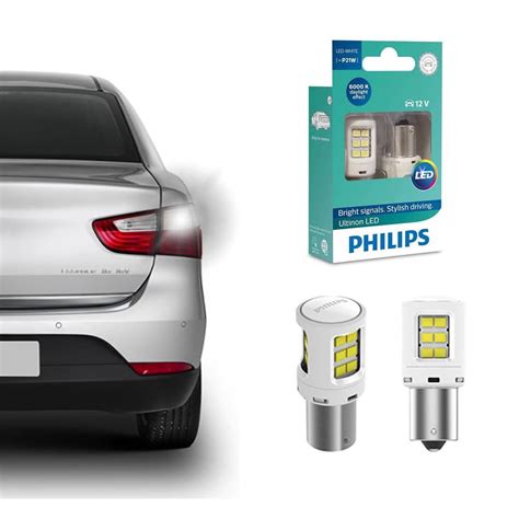 Lâmpada Philips LED S25 P21W Ultinon 12V 2W Submarino